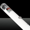 5mW 532nm feixe de luz estrelado recarregável Laser Pointer Pen Branco
