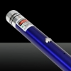 5mW 532nm feixe de luz estrelado recarregável Laser Pointer Pen Azul
