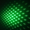100mW 532nm viga verde Luz estrellada recargable puntero láser pluma rosa