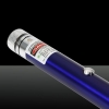 100mW 532nm feixe de luz estrelado recarregável Laser Pointer Pen Azul