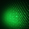 200mW 532nm viga verde Luz estrellada recargable lápiz puntero láser Negro