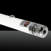 200mW 532nm feixe de luz estrelado recarregável Laser Pointer Pen Branco