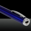 200mW 532nm fascio verde chiaro stellato laser ricaricabile Pointer Pen Blu