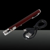 Pointer 1mW 650nm Rouge faisceau de lumière laser rechargeable Starry Pen Rouge