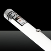 Penna puntatore laser stellato ricaricabile a luce rossa 1mW 650nm bianco