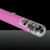 5mW 650nm Red Beam Light Starry Rechargeable Laser Pointer Pen Pink