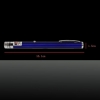 5mW 650nm Red feixe de luz estrelado recarregável Laser Pointer Pen Azul