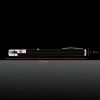 100mW 650nm Red feixe de luz estrelado recarregável Laser Pointer Pen Preto
