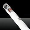 100mW 650nm Red Beam Light Starry Rechargeable Laser Pointer Pen White