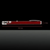 200mW 650nm viga roja Luz recargable Laser estrellada lápiz puntero rojo