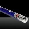 200mW 650nm Red feixe de luz recarregável estrelado Laser Pointer Pen Azul
