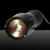 Ultrafire W-878 XM-L T6 2200 lúmenes 5 modos Foco ajustable Linterna estirable con soporte de batería negro