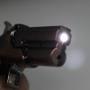 5mW 650nm Red Feixe Light Gun Shaped Laser Pointer Ouro LT-8112
