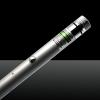 LT-ZS05 100mW 532nm 5-en-1 USB de recharge Argent stylo pointeur laser