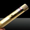 LT-303 200mW 532nm fascio verde chiaro Focusable Laser Pointer Pen Kit d'Oro
