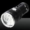 LT-SKYRAY KING  6*T6 8000LM Aluminum Alloy LED Flashlight Suit Black