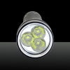 XM-L LED Bombilla pequeña 2000lm Luz blanca Cinco modos Foco ajustable Zoom Aleación de aluminio Linterna