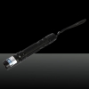 2000mW 450nm Single-point Blue Beam Light Laser Pointer Pen with Strap Black