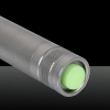 400mW 532nm che brucia a punto singolo fascio di verde chiaro Penna puntatore laser Argento