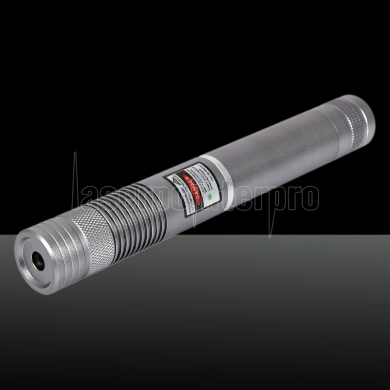 532nm 5mw Matériel en aluminium léger Feu vert Stylo laser à pointeur  unique 