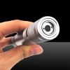 100MW 405nm impermeável prata roxo Laser Pointer Pen