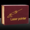 laser688 500mw 532nm Aluminium-Legierung Hohe Endbereich Helligkeit grünen Laserpointer mit Sperre und Akku Schwarz