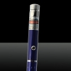 1MW 405nm azul e roxo feixe de luz Starry Sky & Single-point Laser Pointer Pen Azul