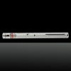 650nm 1mw Red Beam Light Starry Sky & Single-point Laser Pointer Pen Silver