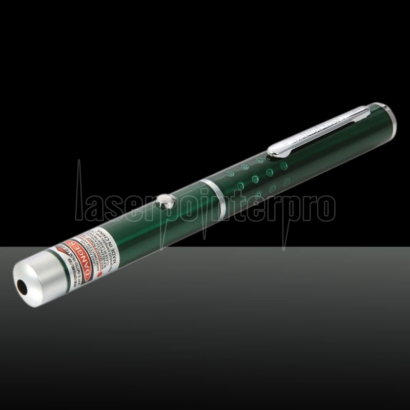 650nm 1mw Laser Laser Beam puntero láser puntero pluma verde - ES -  Laserpointerpro