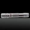 100mw queima 532nm foco ajustável caneta ponteiro laser verde prata