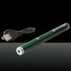 100mw 405nm viola Laser Beam Laser Pointer Pen con cavo USB Verde