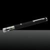 5-in-1 5mw 405nm Purple Laser Beam USB Laser Pointer Pen with USB Cable and Laser Heads Black 