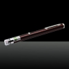 5-en-1 5mW 405nm Violet faisceau laser USB Pen pointeur laser avec un câble USB et Laser Red Heads