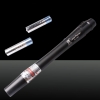 LT-650 200mW mini linterna Forma Red Light Laser Pointer Pen Negro