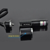 Laser 301 Adjustable Focus Burn 5mw 532nm Green Laser Pointer Pen Black