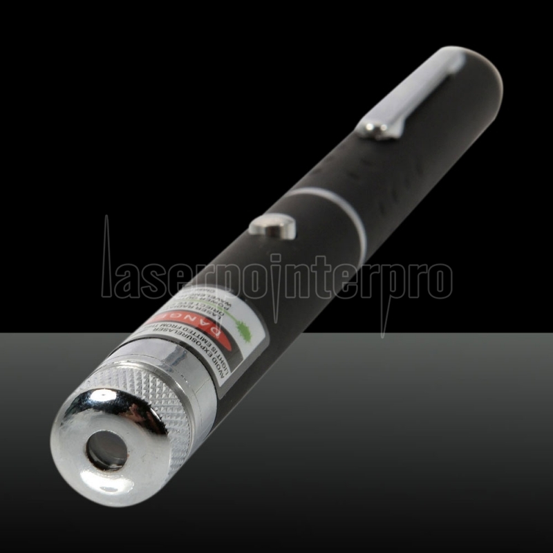 1mw 5 in 1 puntatore laser verde penna laser caleidoscopica con quattro  testine laser nere - IT - Laserpointerpro