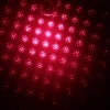 1mW 650nm Sternenmuster Rotlicht Naked Laserpointer Schwarz
