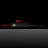 303 650nm 1mw Red Laser Pointer Pen com Key Lock Preto