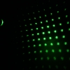 1mW 532nm feixe de luz verde Tailcap Switch recarregável Laser Pointer Pen com carregador preto 851