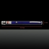 1mW 650nm Red feixe de luz estrelado recarregável Laser Pointer Pen com 4pcs Laser Heads Azul