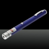 532nm 1mW Green Beam Light Starry Rechargeable Laser Pointer Pen with 4pcs Laser Heads Blue