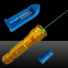 Penna puntatore laser di stile Luce Dot LT-501B 500mW 532nm fascio verde chiaro ricaricabile con caricatore d'oro
