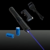 LT-08890LGF 4000mw 450nm Pure Blue Beam Luz Multi-funcional Recarregável Laser Pointer Pen Set Preto