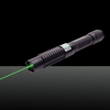 0889LGF 2000mW 532nm feixe de luz verde separado Crystal Laser Pointer Pen Kit Preto