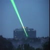 0889LGF 500mW 532nm feixe de luz laser de cristal separado Pointer Pen Kit Prata