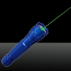 LT-501B 100mW 532nm grüne Lichtstrahl Lichtpunkt-Licht-Stil wiederaufladbare Laserpointer mit Ladegerät Blau