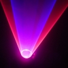Tamaño de 300mw 650nm y 405 nm rojo y púrpura de luz de color remolino de luz láser recargable Guante Negro gratuito