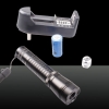 30mw 532nm Green Light Adjustable Powerful Diving Laser Flashlight Kit Black