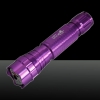 501B 5mW 532nm verde luz de la viga de punto único puntero láser pluma púrpura
