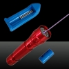 Estilo LT-501B 200mw 405nm Roxo Luz único ponto de luz recarregável Laser Pointer Pen Set Red